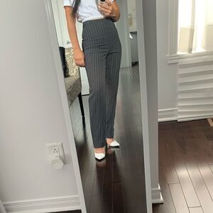 Vintage Gianni Versace high waisted wool pants